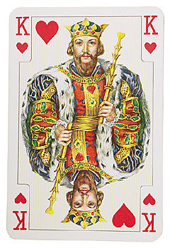 King of Hearts playing card