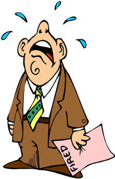 man crying cartoon